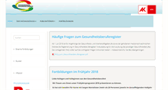 Desktop Screenshot of fa-gesundheitsberufe.at